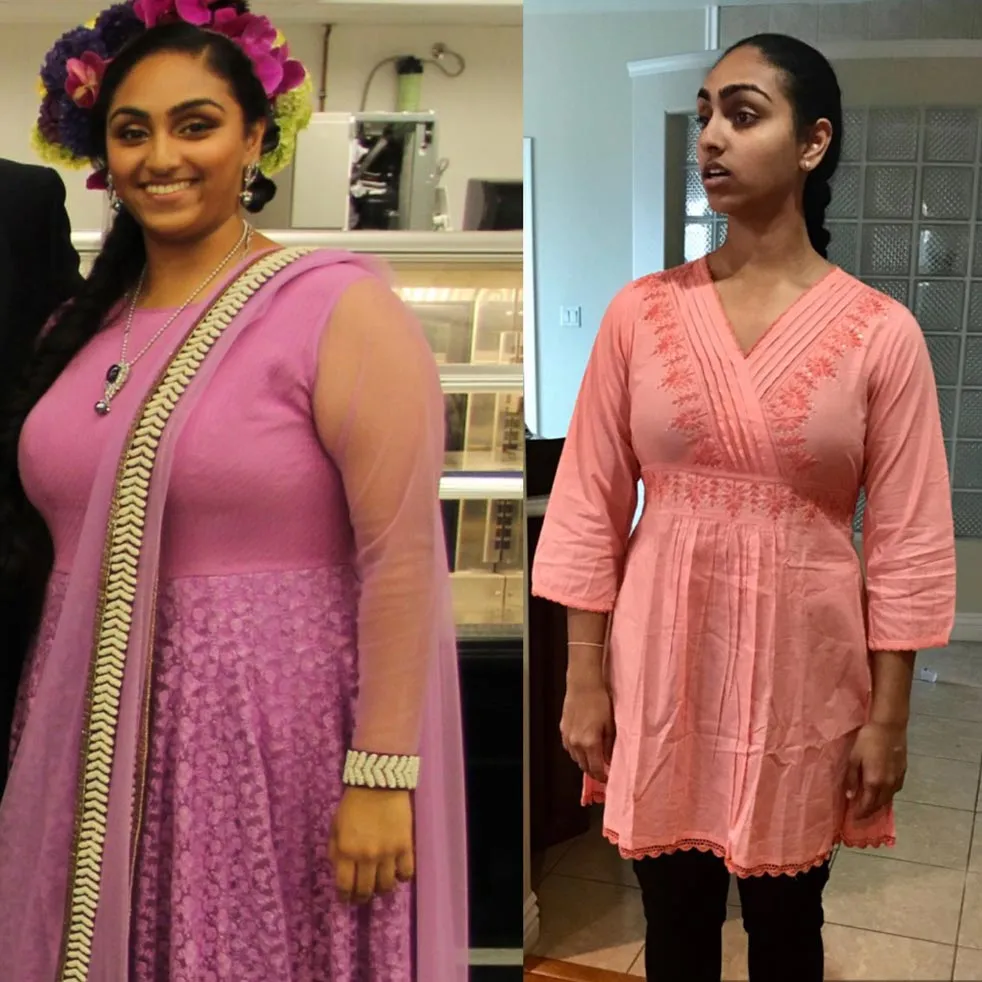 Payal — before and after