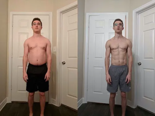 Jimmy — before and after