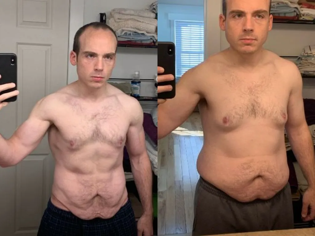 Scott — before and after